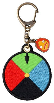 El castillo ambulante Llavero Embroidery Magic colour disc