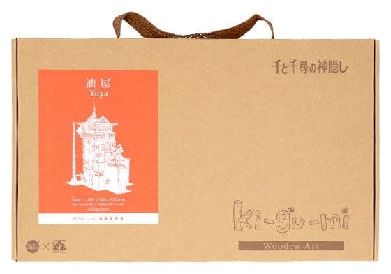 El viaje de Chihiro Kit de Manualidades de Madera Kigumi Aburaya