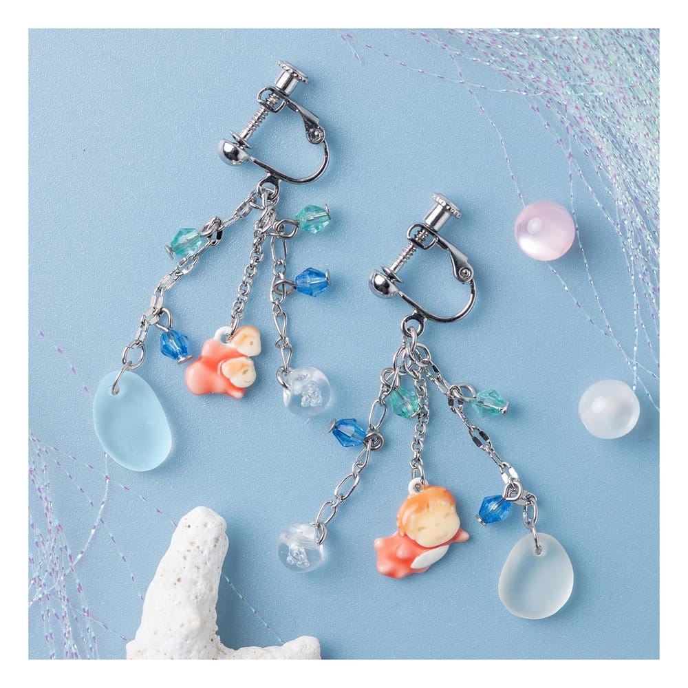 Gake no ue no Ponyo Pendientes Swaying Ponyo clipped