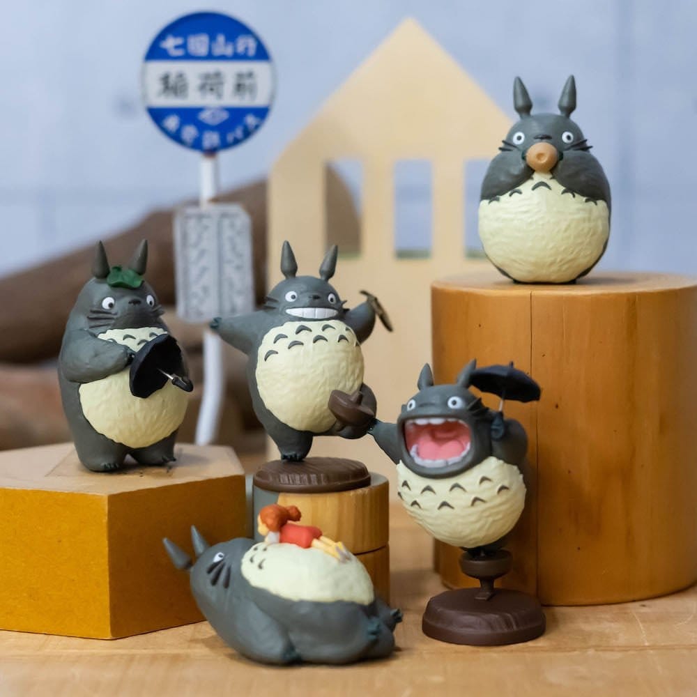 Mi vecino Totoro Minifiguras Collection Totoro 5 cm Cajas Sorpresa Surtido (6) Frikytopia