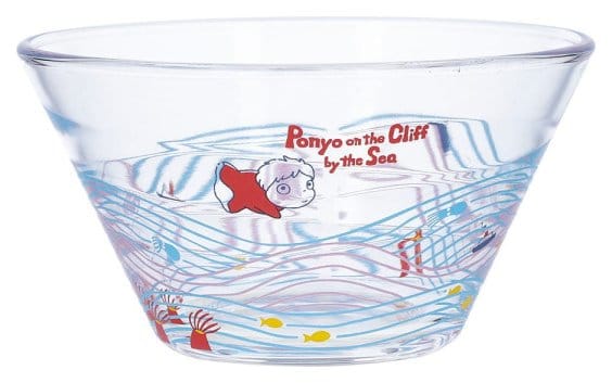 Gake no ue no Ponyo Cuenco de Vidrio Small Under the Sea Frikytopia
