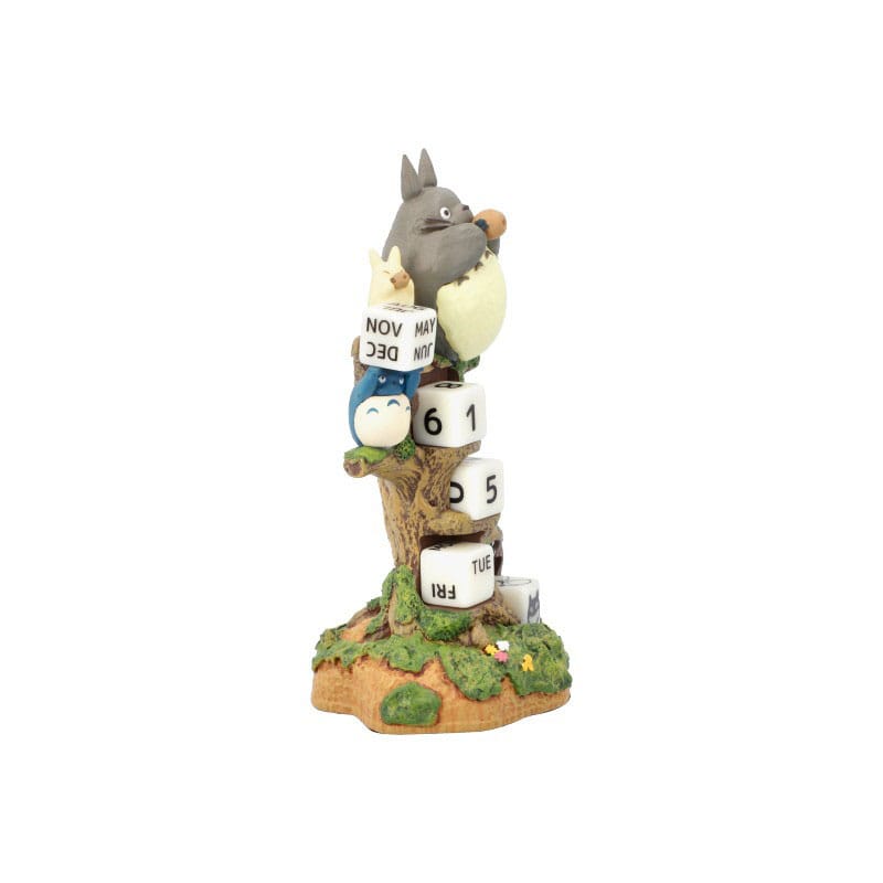 Mi vecino Totoro Estatua Three-wheeler Diorama / Calendar 11 cm *Edición inglés*
