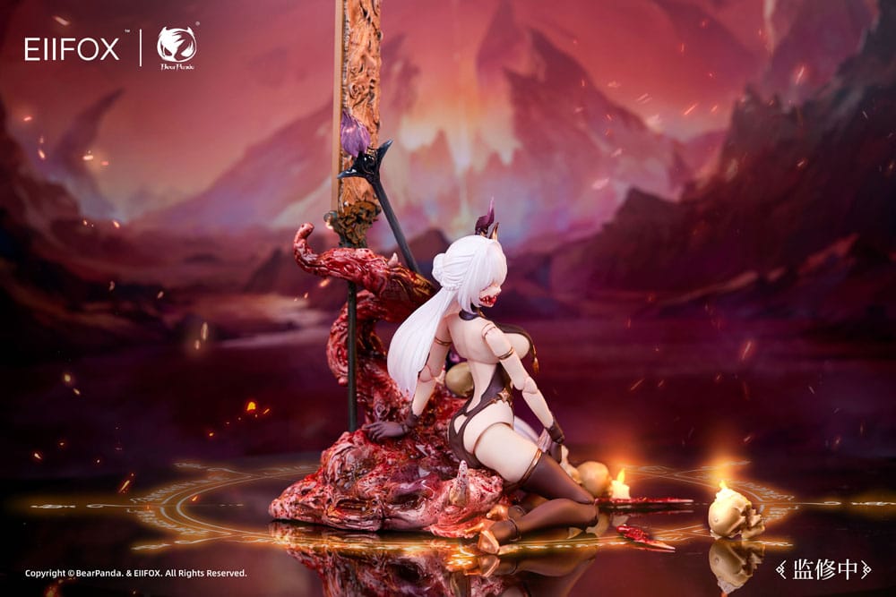 Original Character Figura 1/12 Hua Xia Shen Gui Hua Pi 16 cm