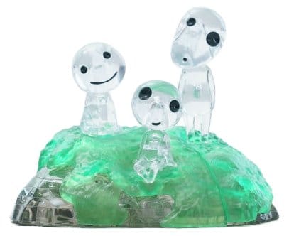 La princesa Mononoke Kumukumu Figura de Cristal Kodama