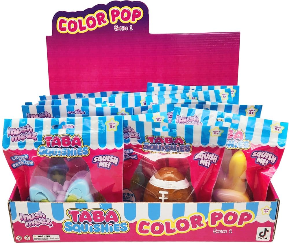 Mushmeez Peluches Color Pop Blind Box Display (24) Frikytopia