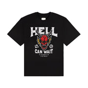 Stranger Things Camiseta Hell Can Wait (black) talla S