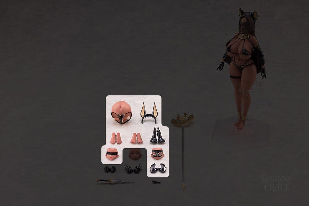 Original Character Accesorios para las Figuras 1/12 Isekai Emaki Egyptian Goddess Bastet