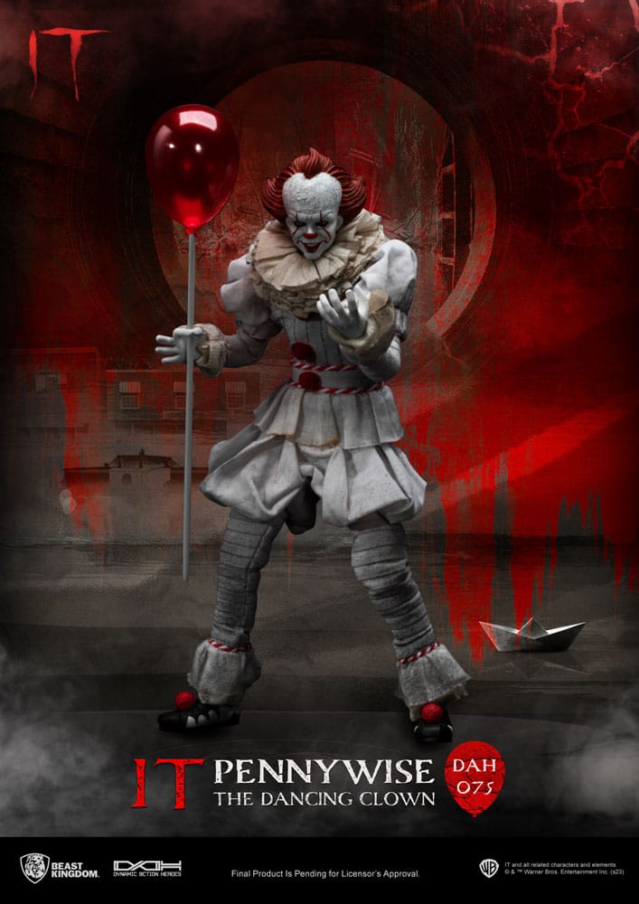 Stephen King's It Figura Dynamic 8ction Heroes 1/9 Pennywise 21 cm