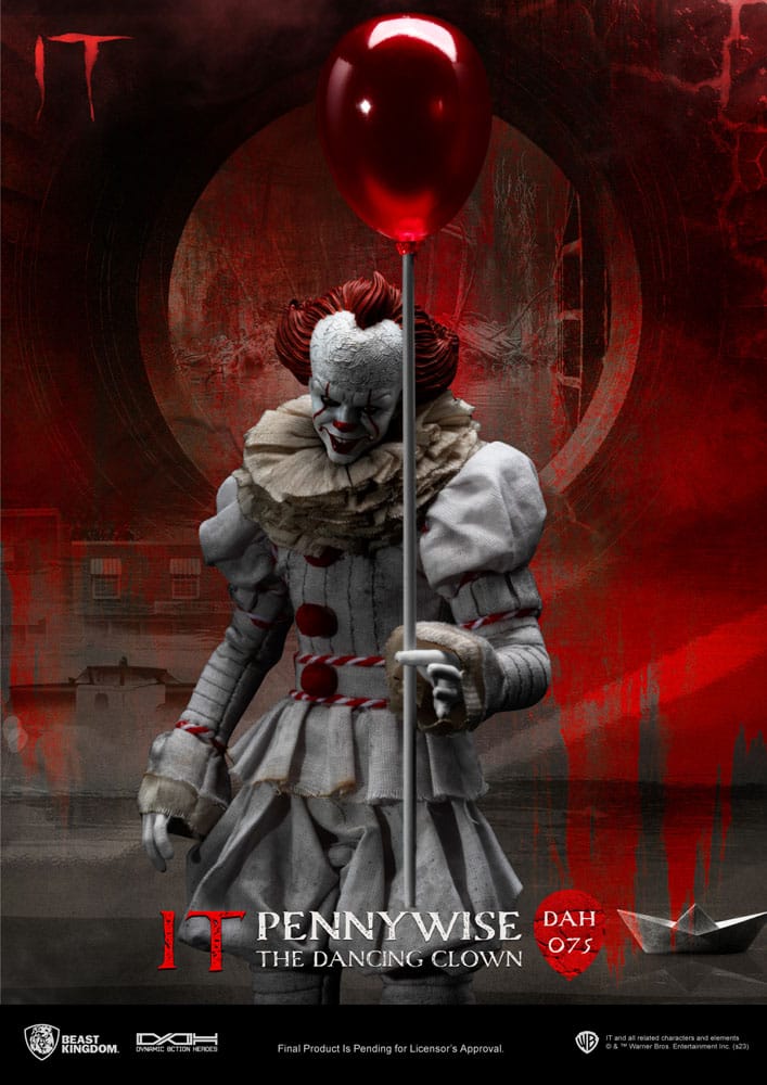 Stephen King's It Figura Dynamic 8ction Heroes 1/9 Pennywise 21 cm