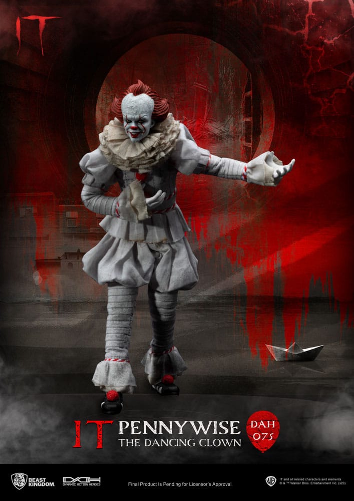 Stephen King's It Figura Dynamic 8ction Heroes 1/9 Pennywise 21 cm