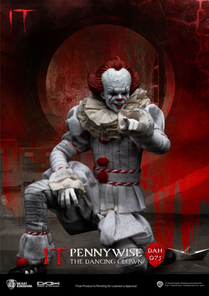Stephen King's It Figura Dynamic 8ction Heroes 1/9 Pennywise 21 cm