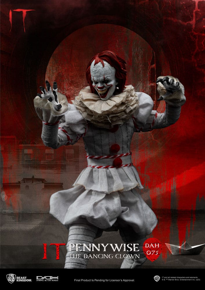 Stephen King's It Figura Dynamic 8ction Heroes 1/9 Pennywise 21 cm