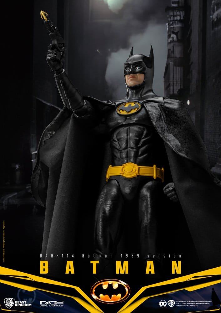 DC Comics Dynamic 8ction Heroes Figura Batman 1989 Versión Estándar 21 cm
