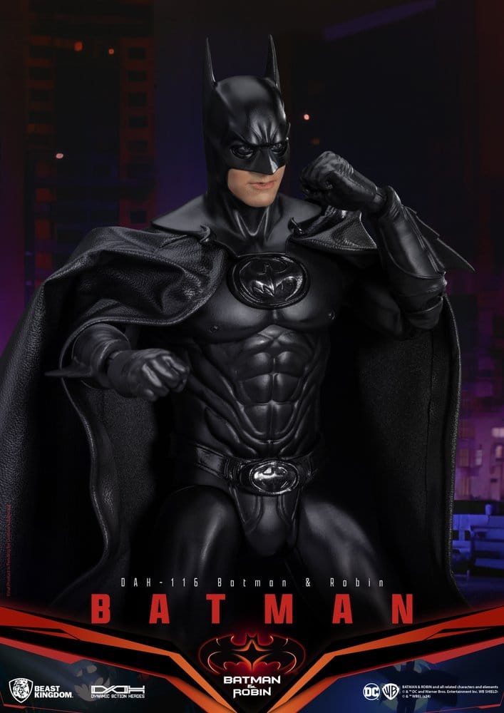 DC Comics Dynamic 8ction Heroes Figura Batman (Batman & Robin) 21 cm