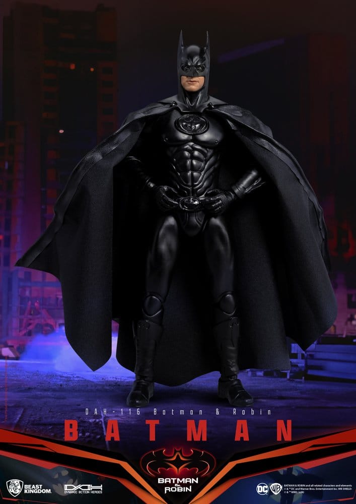 DC Comics Dynamic 8ction Heroes Figura Batman (Batman & Robin) 21 cm