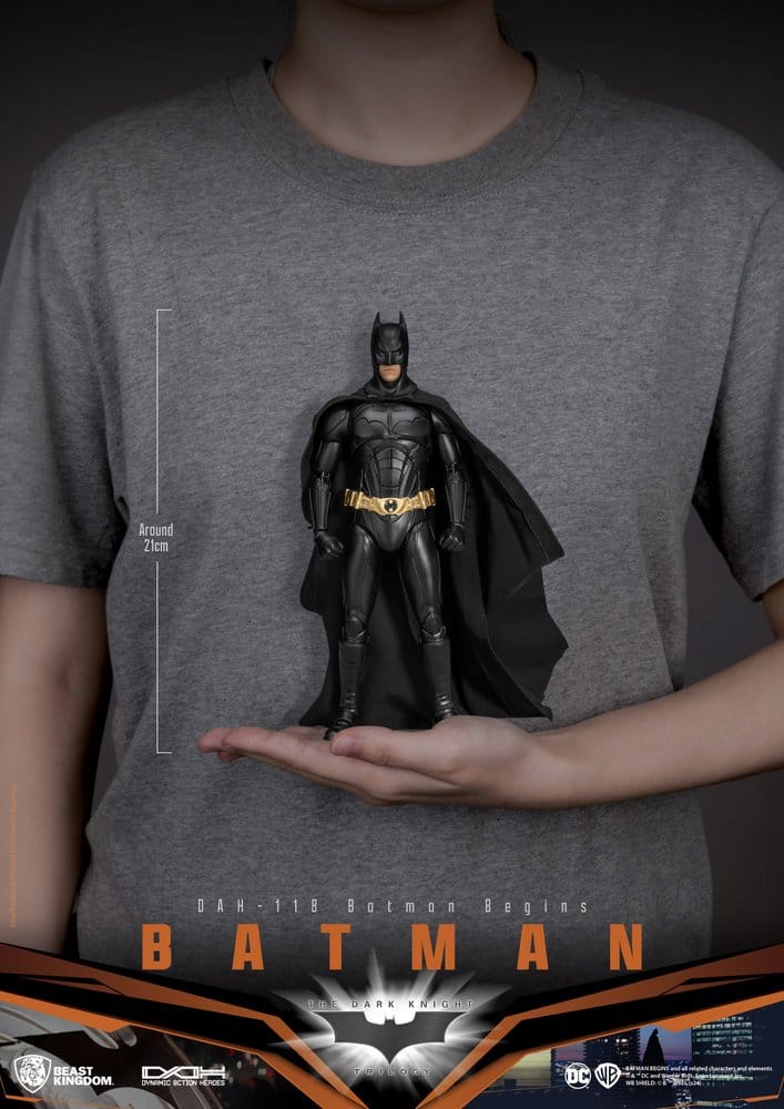 DC Comics Dynamic 8ction Heroes Figura Batman (Batman Begins) 21 cm