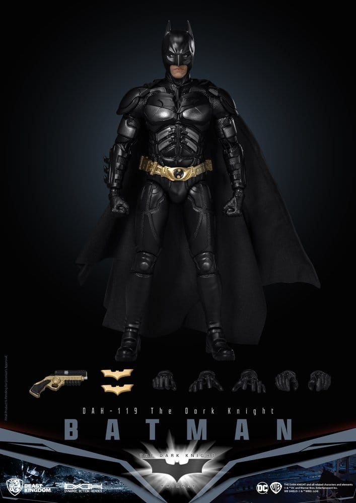 DC Comics Dynamic 8ction Heroes Figura Batman (The Dark Knight) 21 cm