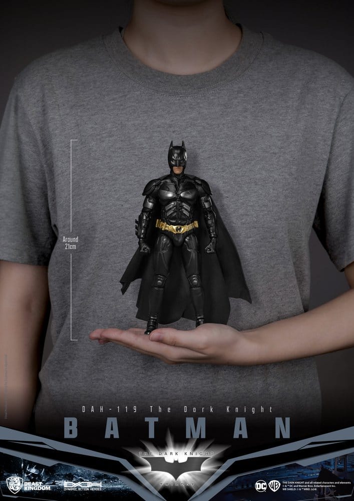 DC Comics Dynamic 8ction Heroes Figura Batman (The Dark Knight) 21 cm