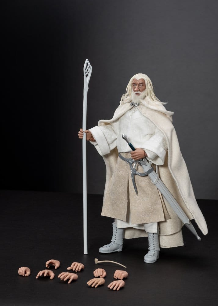El Señor de los Anillos Figura Gandalf the White 21 cm