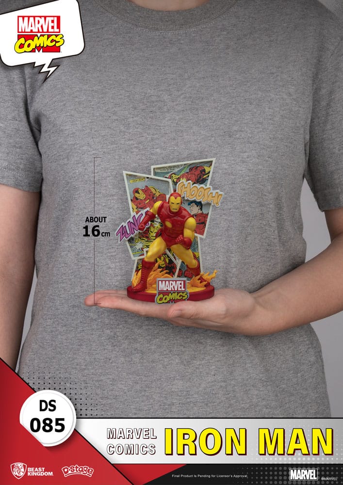 Marvel Comics Diorama PVC D-Stage Iron Man 16 cm