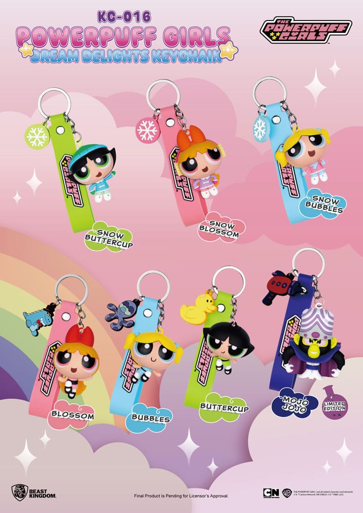 The Powerpuff Girls Keychain Blind Box Blind Box Dream Delights 5 cm Sortiment (6) Frikytopia