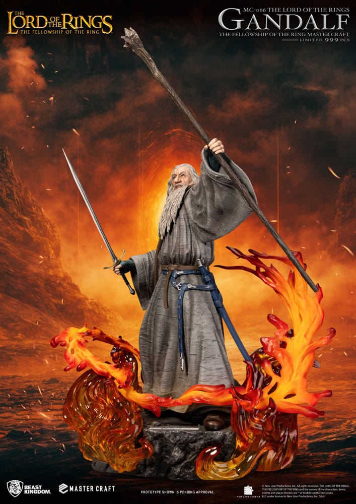 El Señor de los Anillos Estatua Master Craft Gandalf 58 cm Frikytopia
