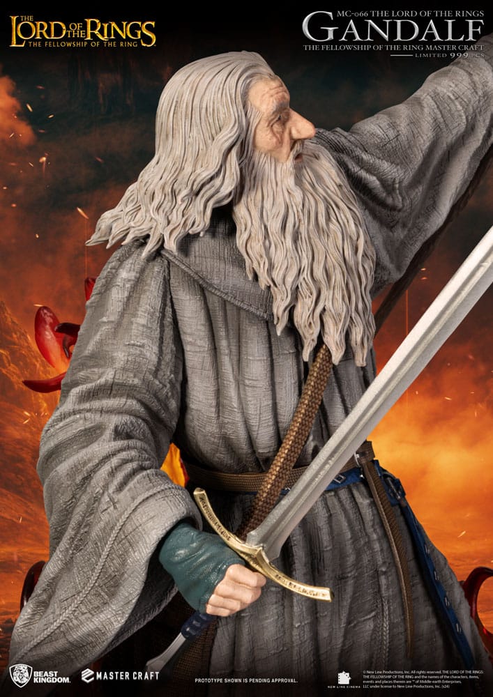 El Señor de los Anillos Estatua Master Craft Gandalf 58 cm