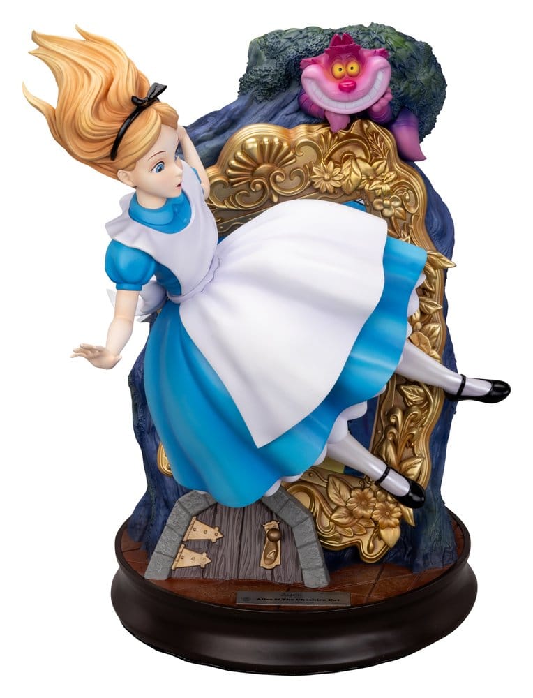 Alicia en el país de las maravillas Master Craft Statue Alice & The Cheshire Cat 40 cm