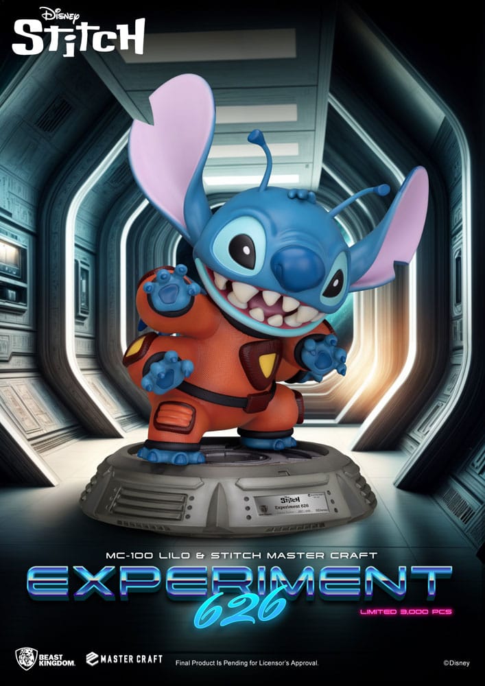 Lilo & Stitch Estatua Master Craft Experiment 626 39 cm Frikytopia