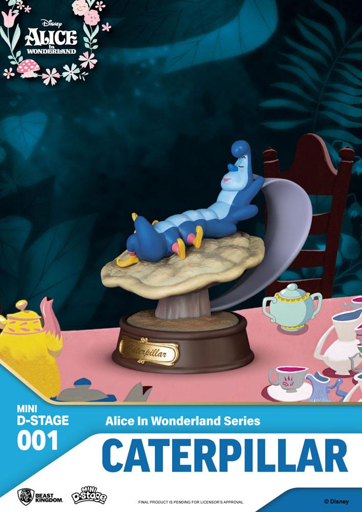 Alicia en el País de las Maravillas Pack de 6 Estatuas Mini Diorama Stage 10 cm