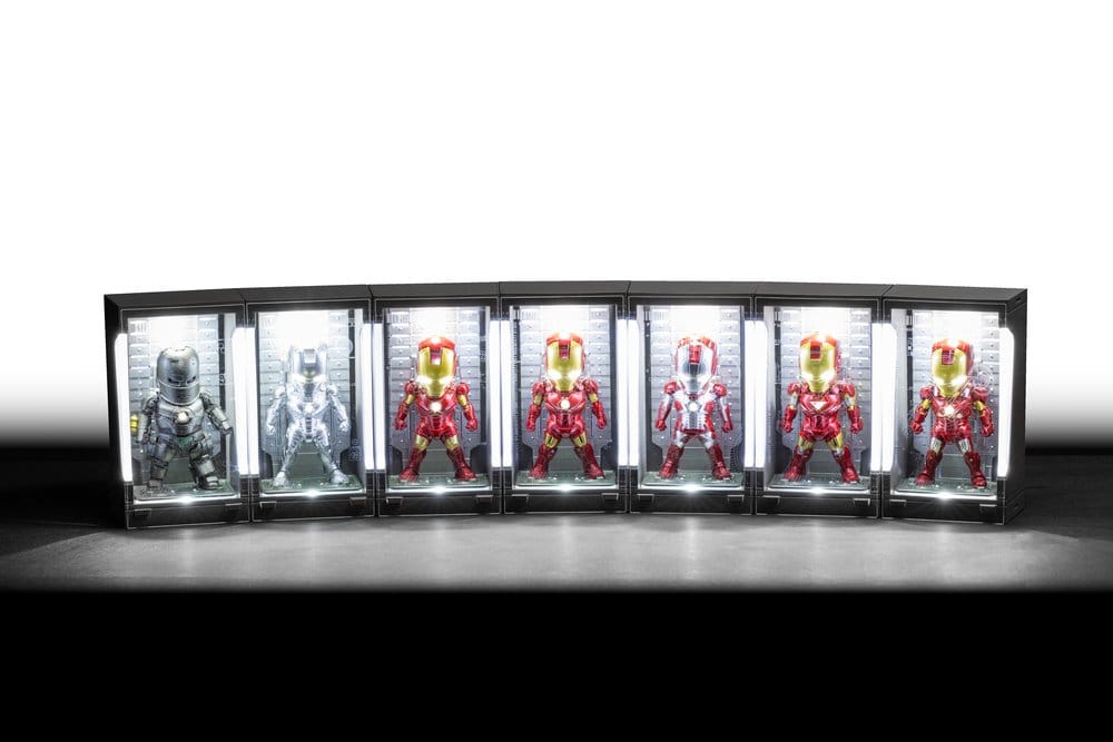Marvel Mini Egg Figuras Mini Iron Man Hall of Armor Blind Box Surtido (6) 8 cm