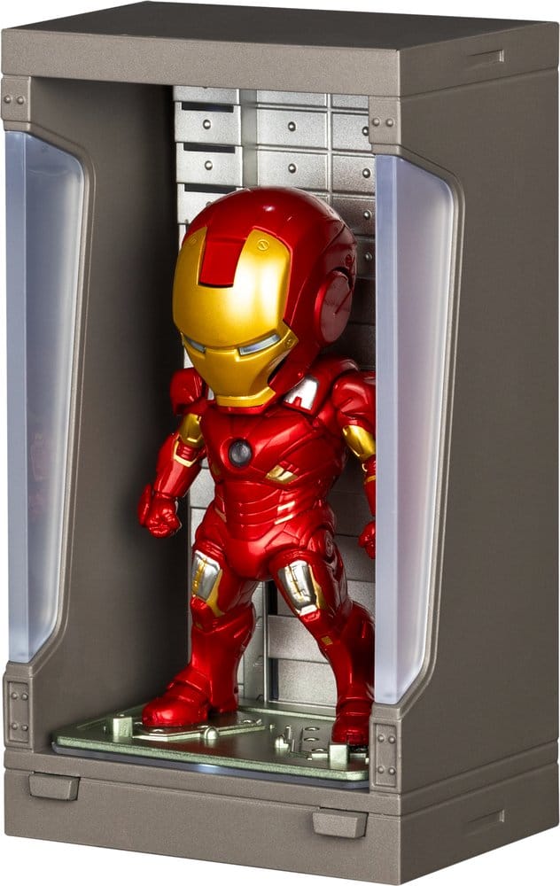 Marvel Mini Egg Figuras Mini Iron Man Hall of Armor Blind Box Surtido (6) 8 cm