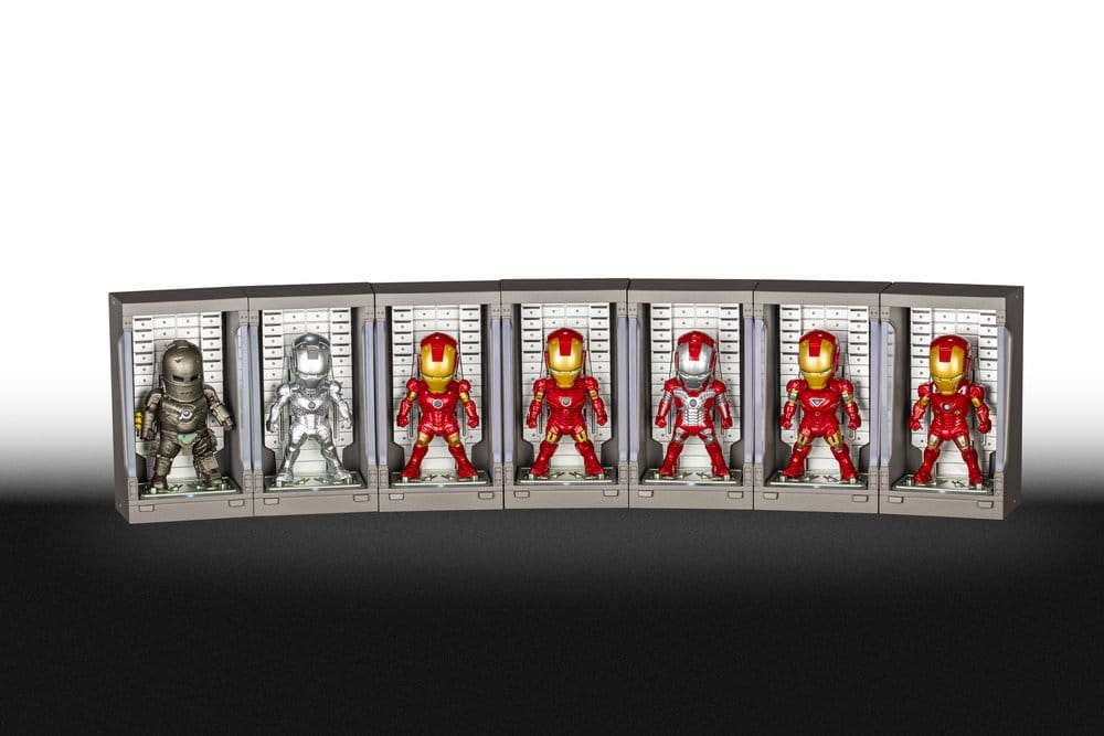 Marvel Mini Egg Figuras Mini Iron Man Hall of Armor Blind Box Surtido (6) 8 cm