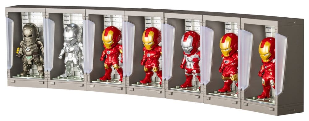 Marvel Mini Egg Figuras Mini Iron Man Hall of Armor Blind Box Surtido (6) 8 cm