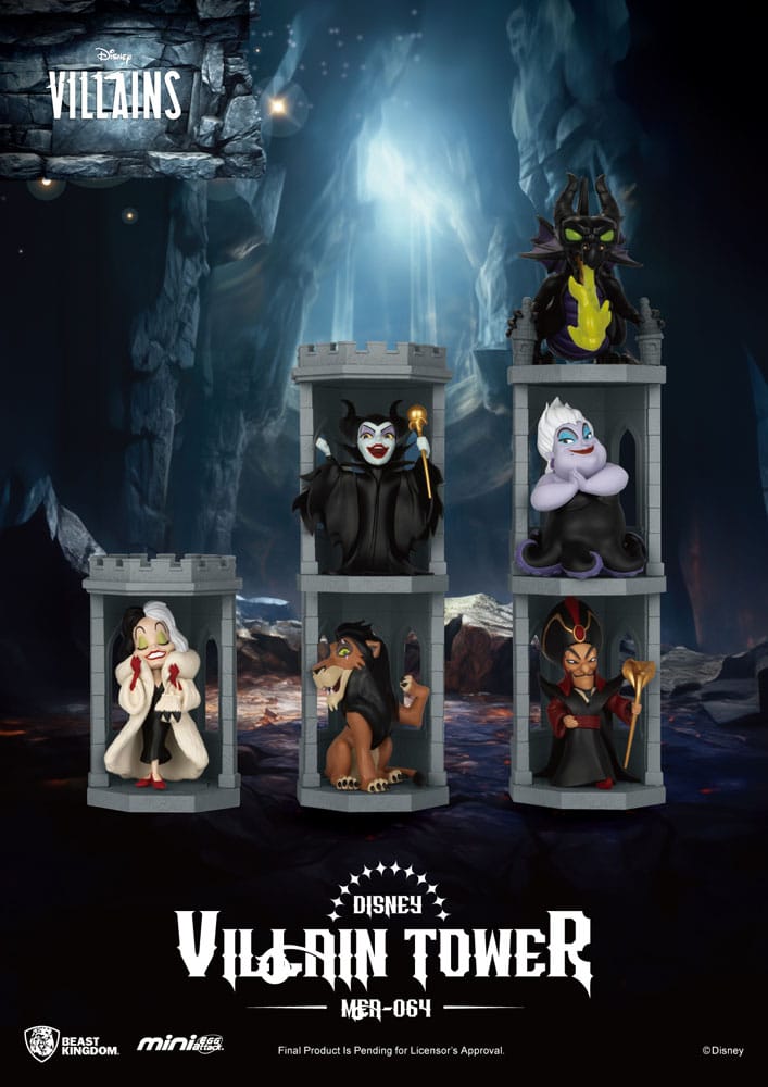 Disney Villains Figuras Mini Egg Attack Blind Villain Tower Box series 12 cm (6)