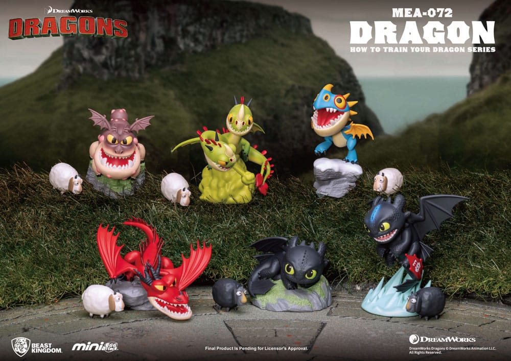 MINI EGG ATTACK HOW TO TRAIN YOUR DRAGON BLIND Caja DISPLAY (6)