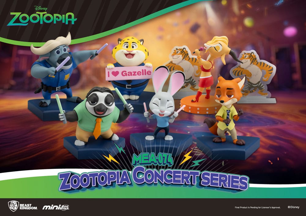Zootrópolis Figuras Mini Egg Attack Blind Box Concert series 8 cm (6)