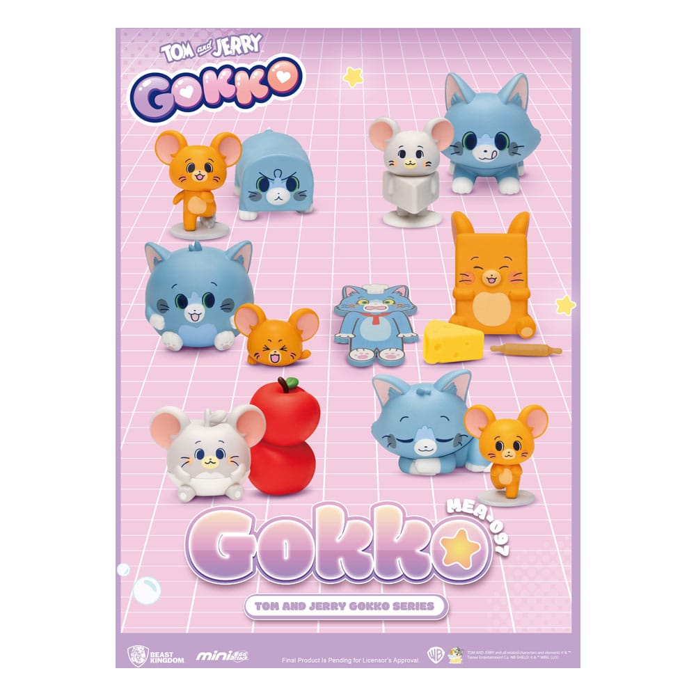 Tom & Jerry Gokku Series Figuras Blind Box (6) Frikytopia