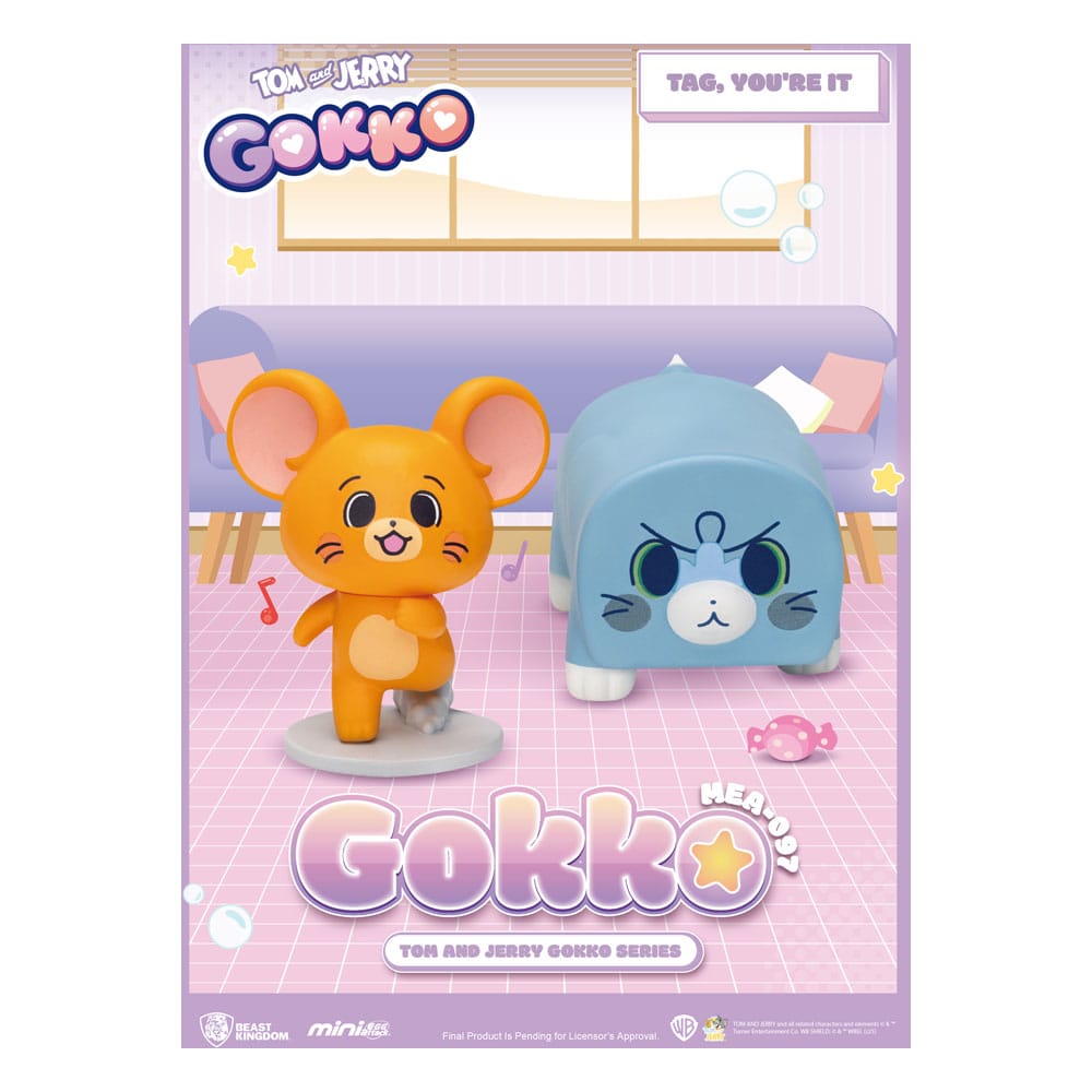 Tom & Jerry Gokku Series Figuras Blind Box (6)