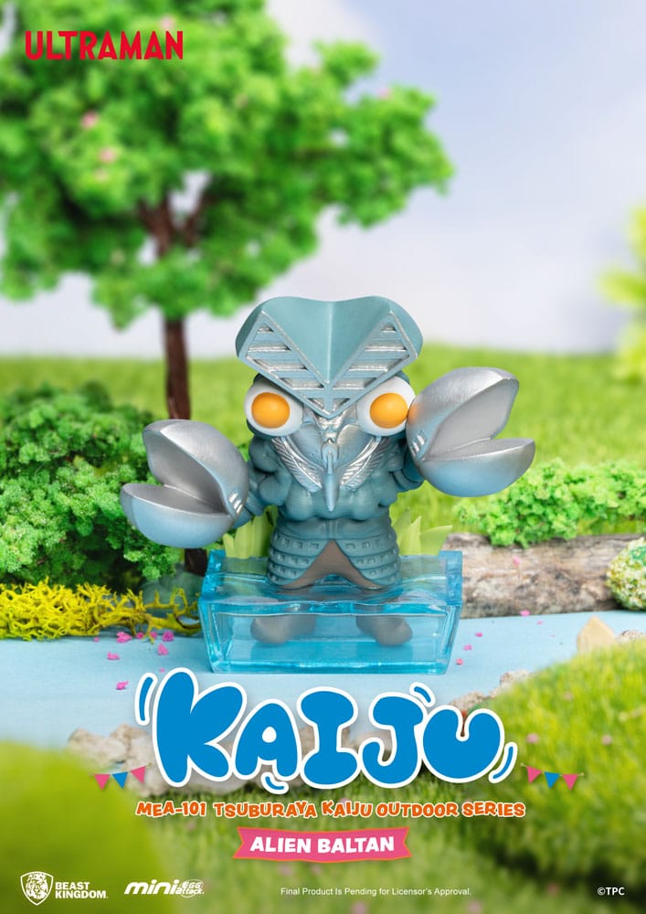Ultraman Mini Egg Attack Serie para exteriores Figuras Tsuburaya Kaiju Blind Box (6) 7 cm