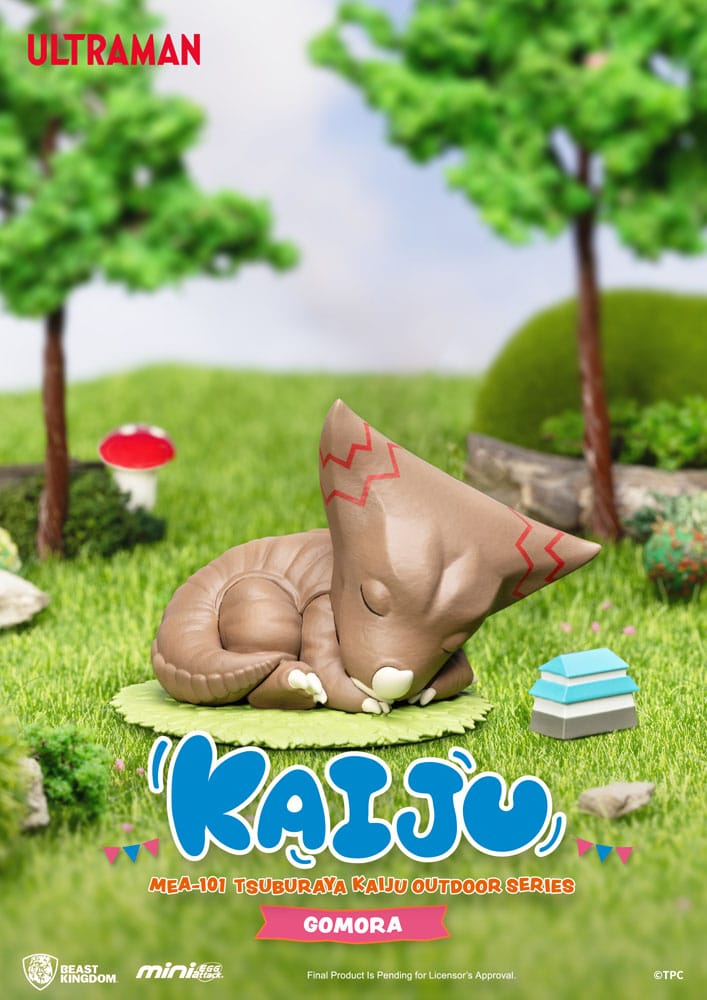 Ultraman Mini Egg Attack Serie para exteriores Figuras Tsuburaya Kaiju Blind Box (6) 7 cm