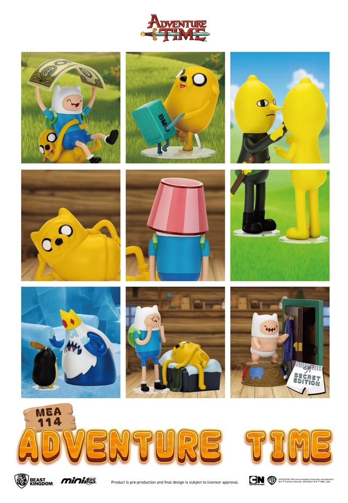 Hora de aventuras Figuras Mini Egg Attack Blind Box Adventure Time 9 cm (6)