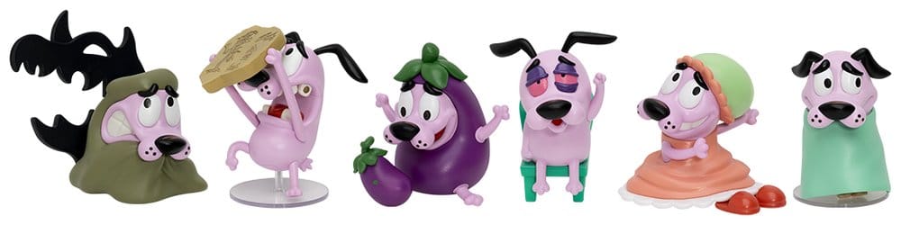 Agallas, el perro cobarde Mini Egg Attack Blind Box Figuras Surtido 8 cm (6)