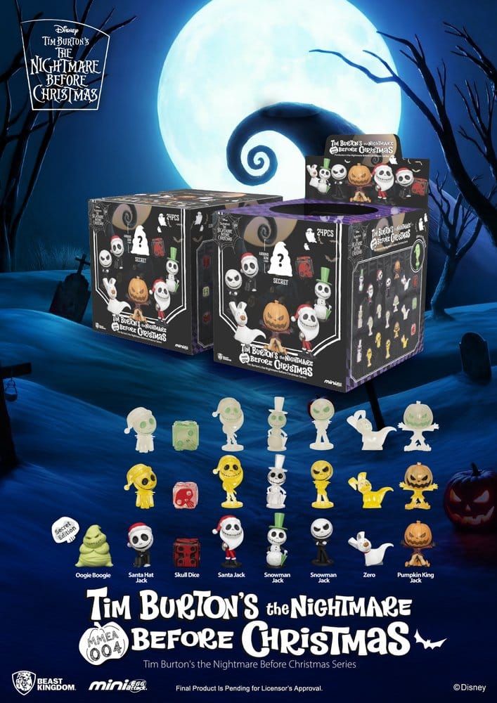 Pesadilla antes de Navidad Figuras Mini Surtido (24)