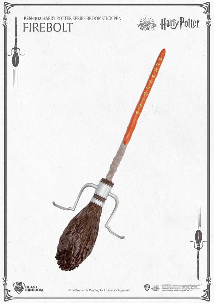 Harry Potter Bolígrafo escoba Firebolt 29 cm Frikytopia