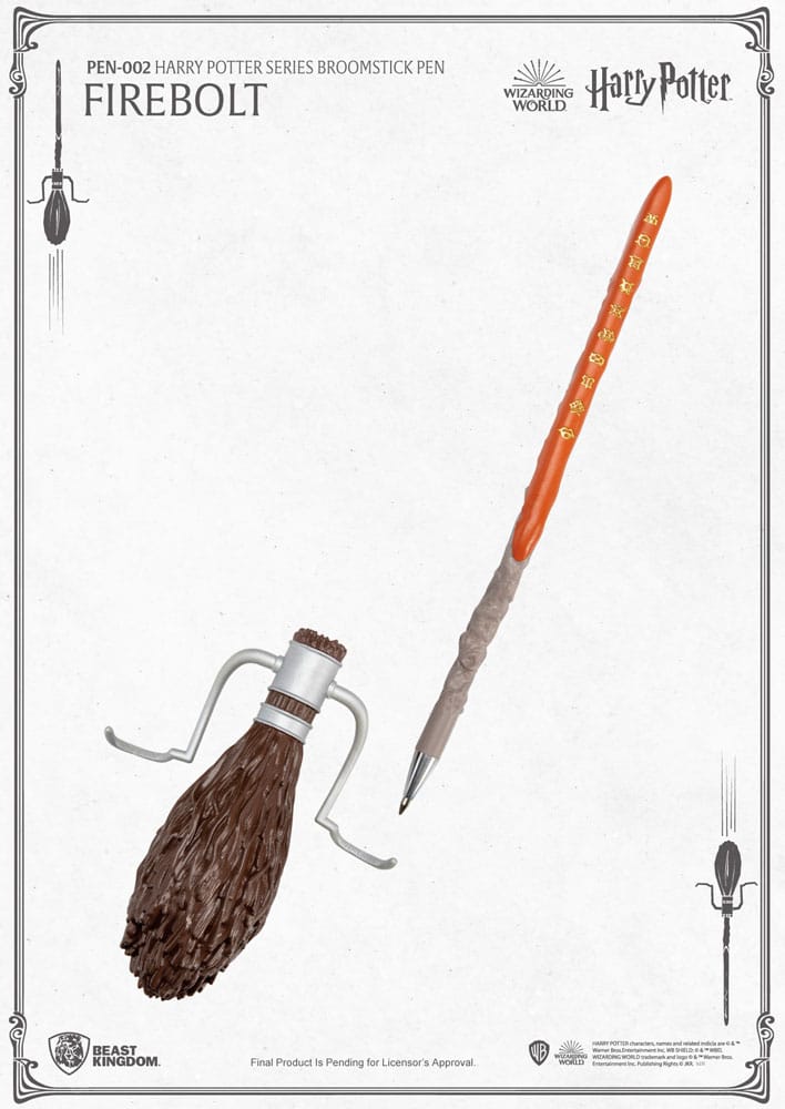 Harry Potter Bolígrafo escoba Firebolt 29 cm