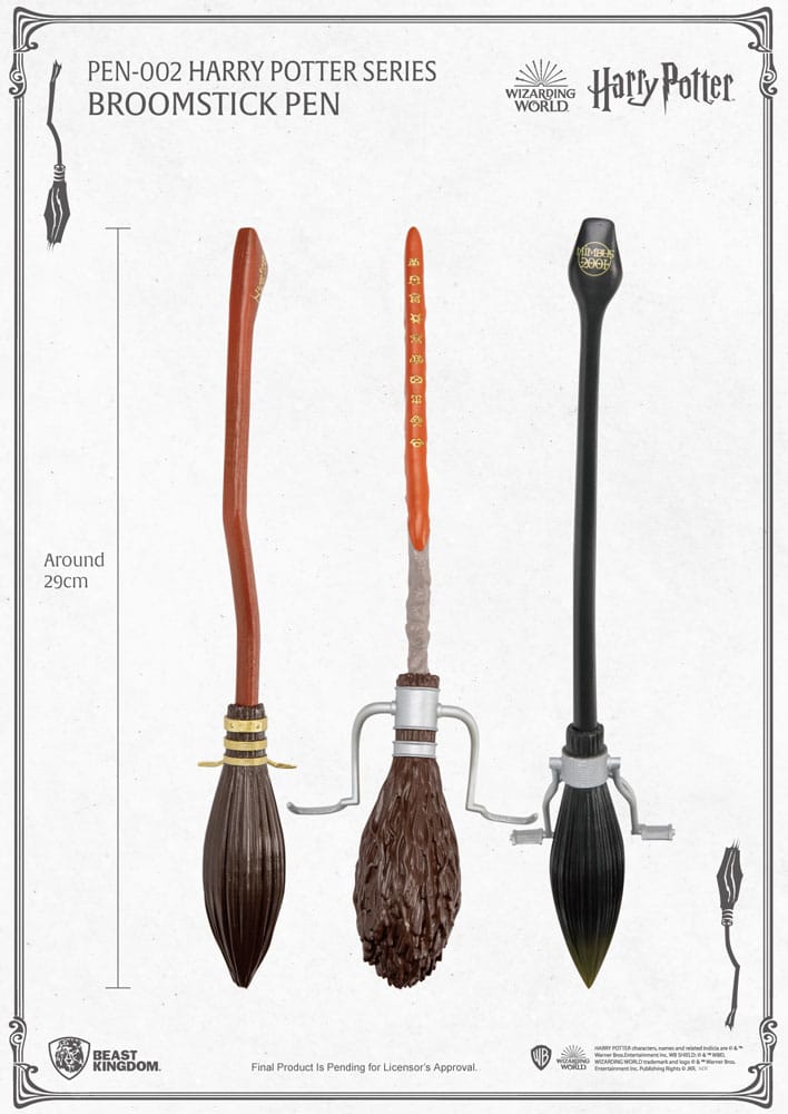 Harry Potter Bolígrafo escoba Firebolt 29 cm