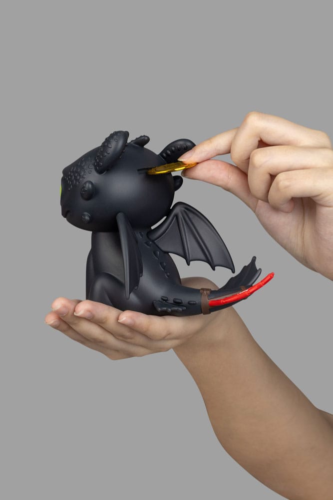HOW TO TRAIN YOUR DRAGON TOOTHLESS SERIES PALM SIZE VINYL BANK