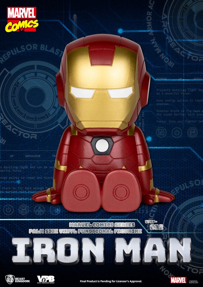 Classic Marvel Comics Vinyl huchas Iron-man 12 cm Frikytopia