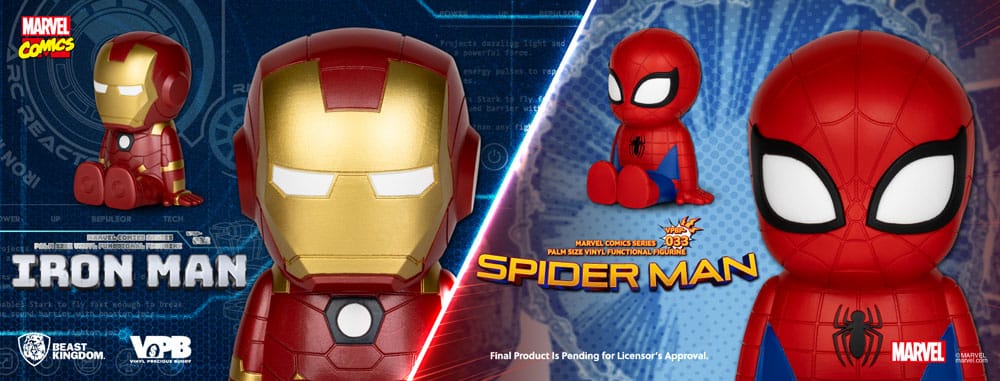 Classic Marvel Comics Vinyl huchas Iron-man 12 cm